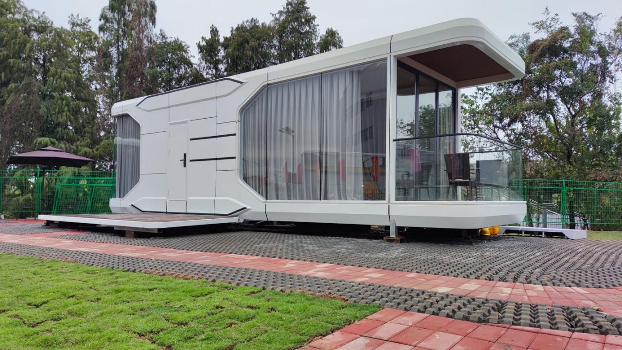 Maison capsule modèle E7